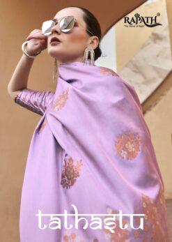 Rajpath Tathastu Fancy Pure Satin Silk Saree