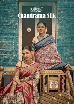Sumshy Chandrama Jacquard Kanjivaram Silk Saree