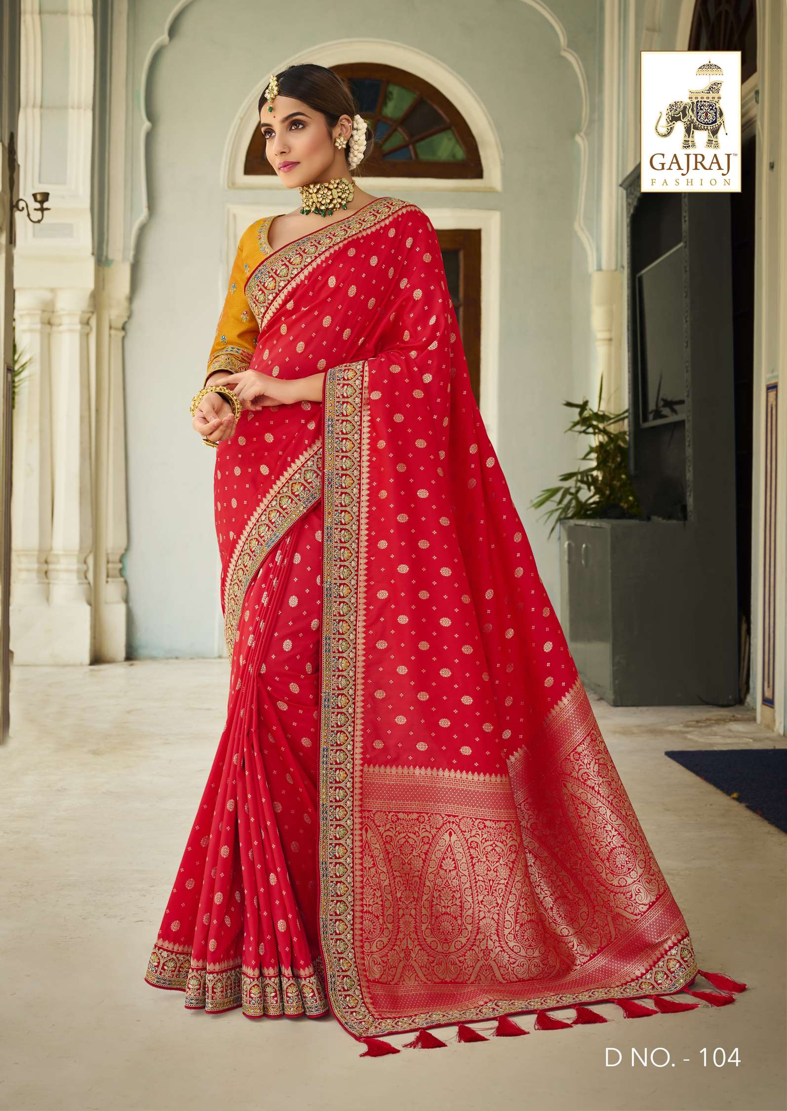 Sumshy Latest Wedding Wear Designer Silk Saree Online