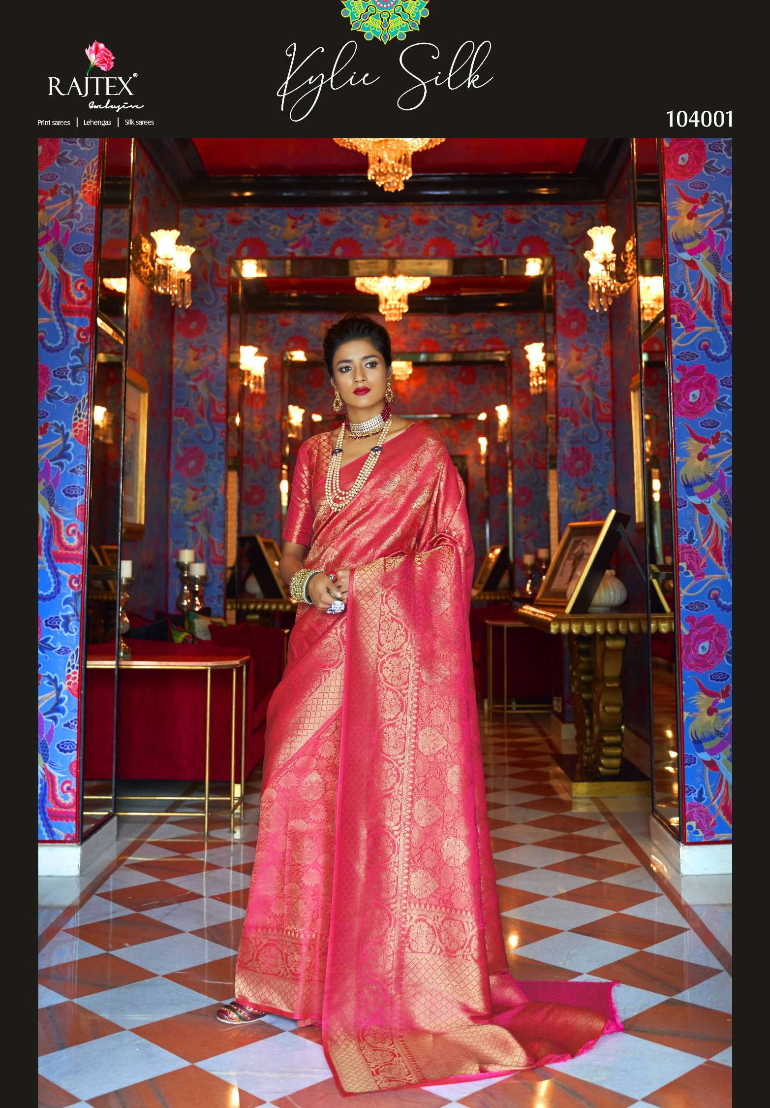 Rajtex Kylie Zari Weaving Handloom Silk Saree