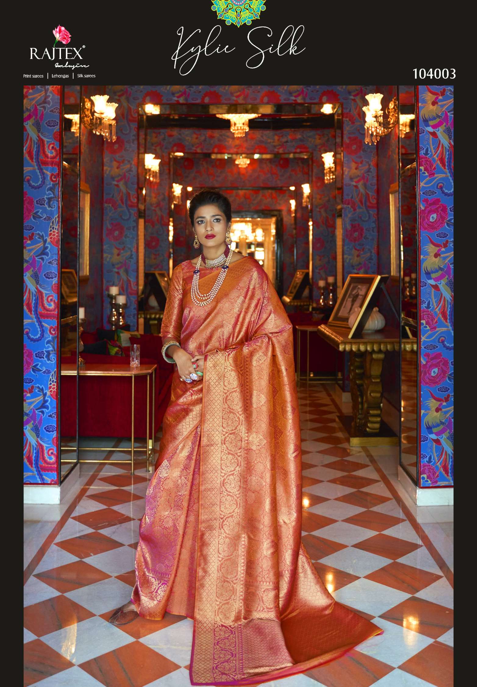 Rajtex Kylie Zari Weaving Handloom Silk Saree