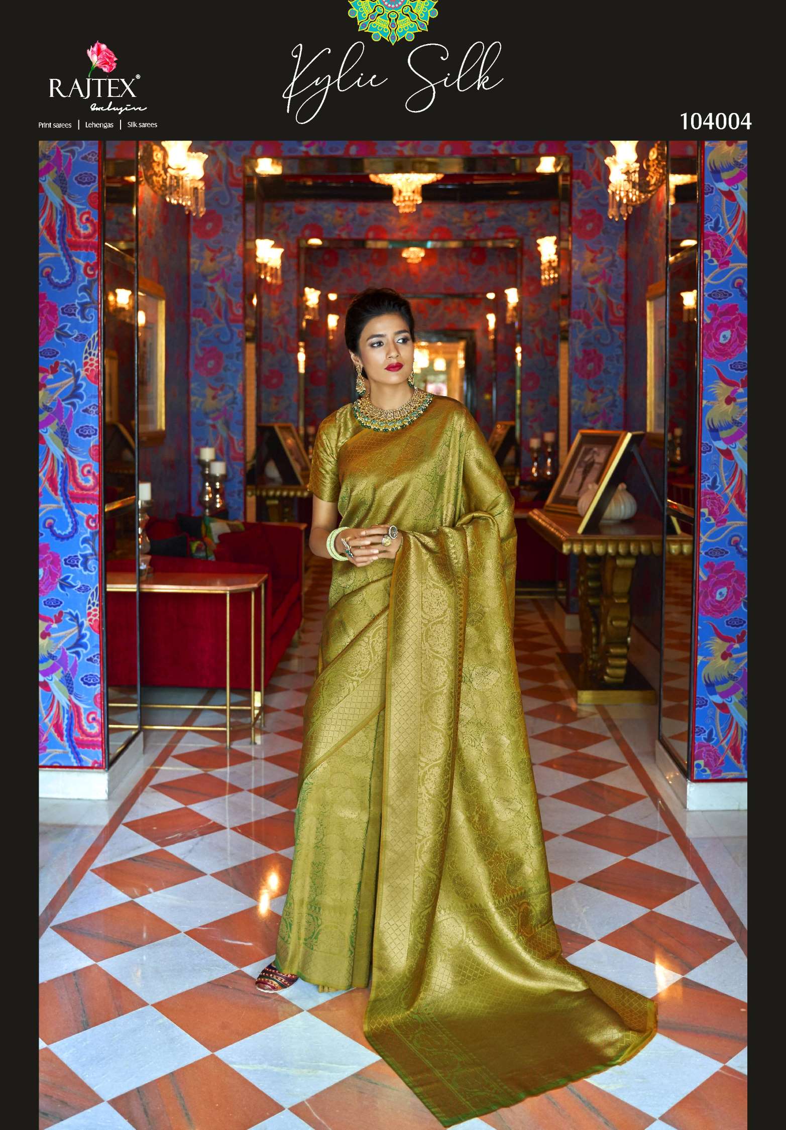 Rajtex Kylie Zari Weaving Handloom Silk Saree