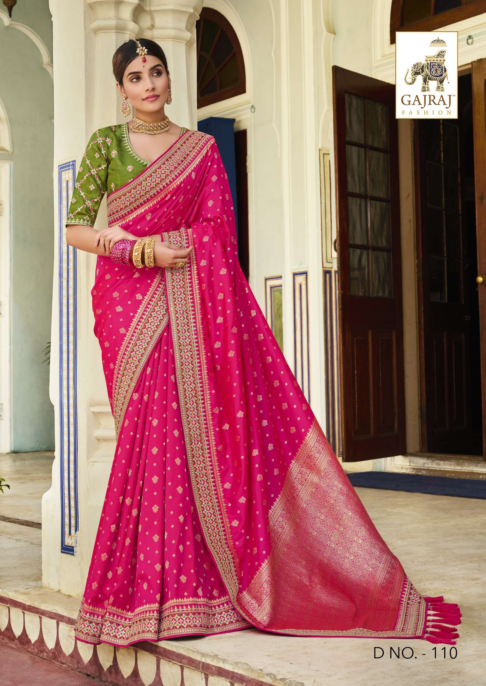 Sumshy Latest Wedding Wear Designer Silk Saree Online