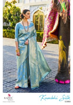 Rajtex Kumbhi Zari Weaving Handloom Silk Saree