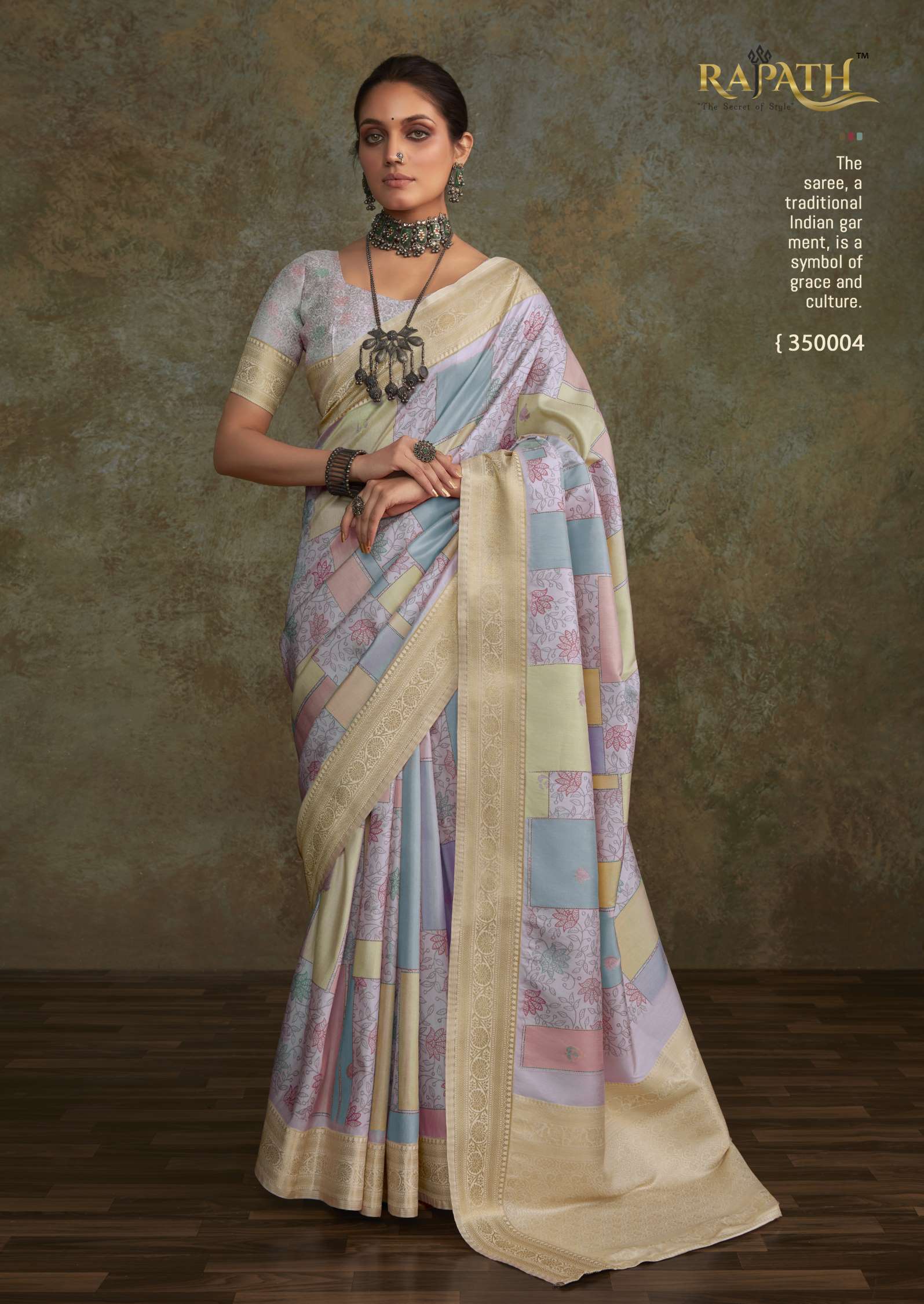 Rajpath Shrinika Designer Handloom Silk Saree