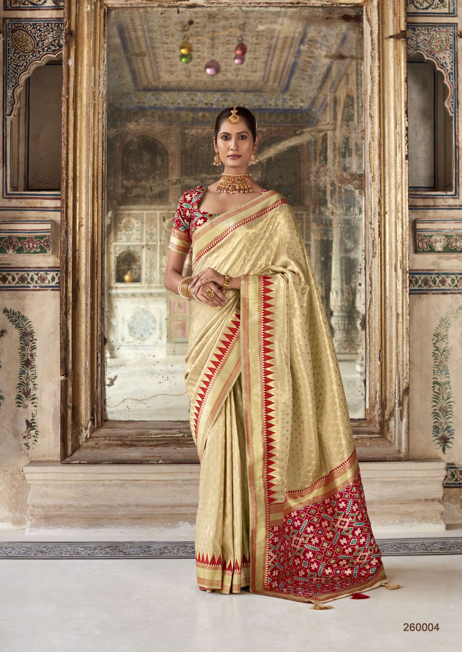 Rajpath Tulip Designer Banarasi Tissue Silk Latest Saree