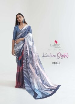 Rajtex Kouture Digital Printed Edition Silk Saree