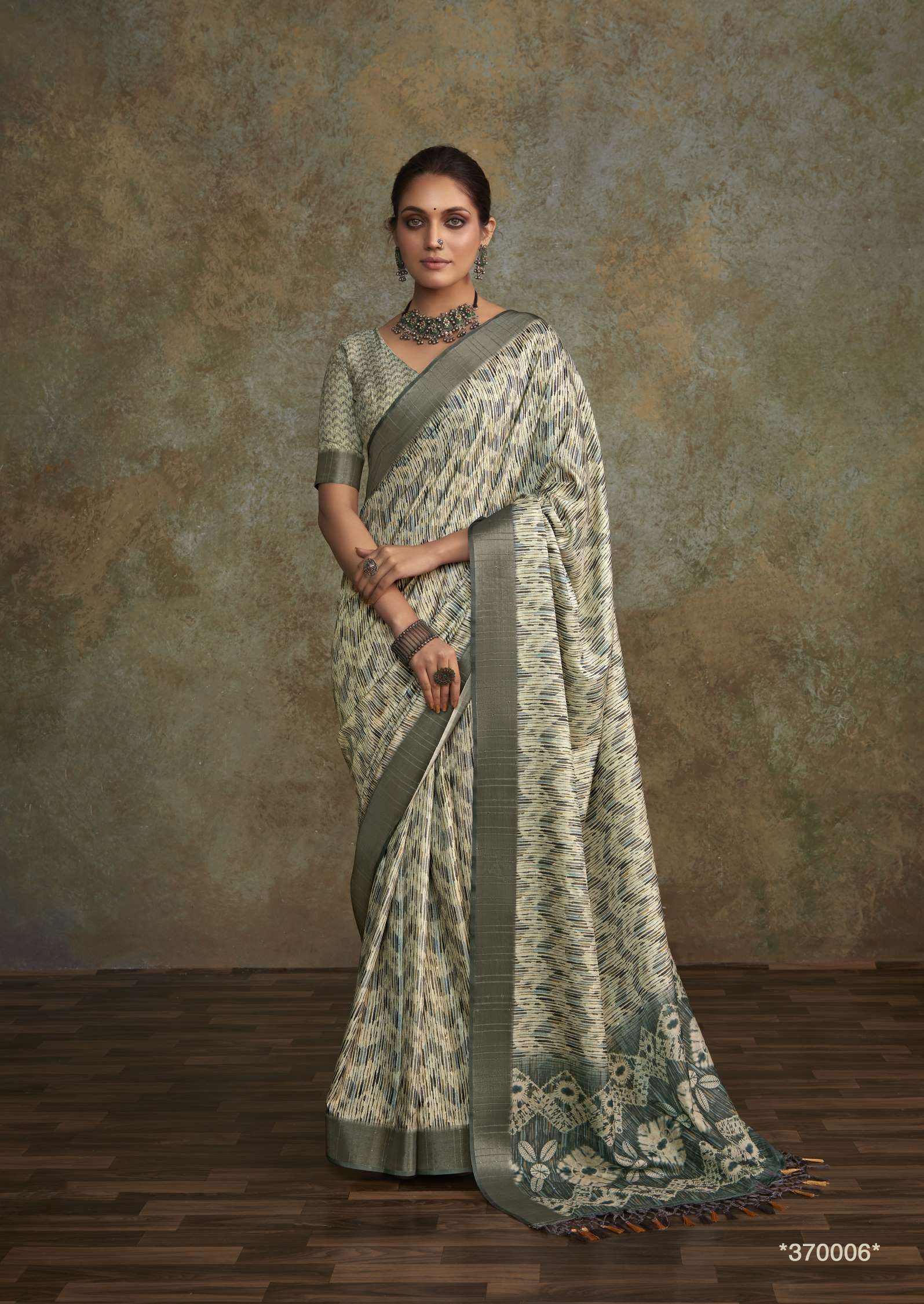 Rajpath Ritika Designer Printed Handloom Silk Saree