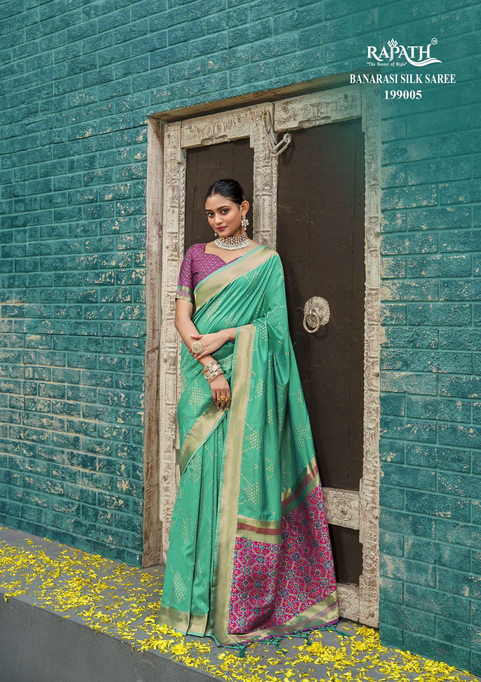 Rajpath Nakshatra Wedding Wear Banarasi Silk Saree