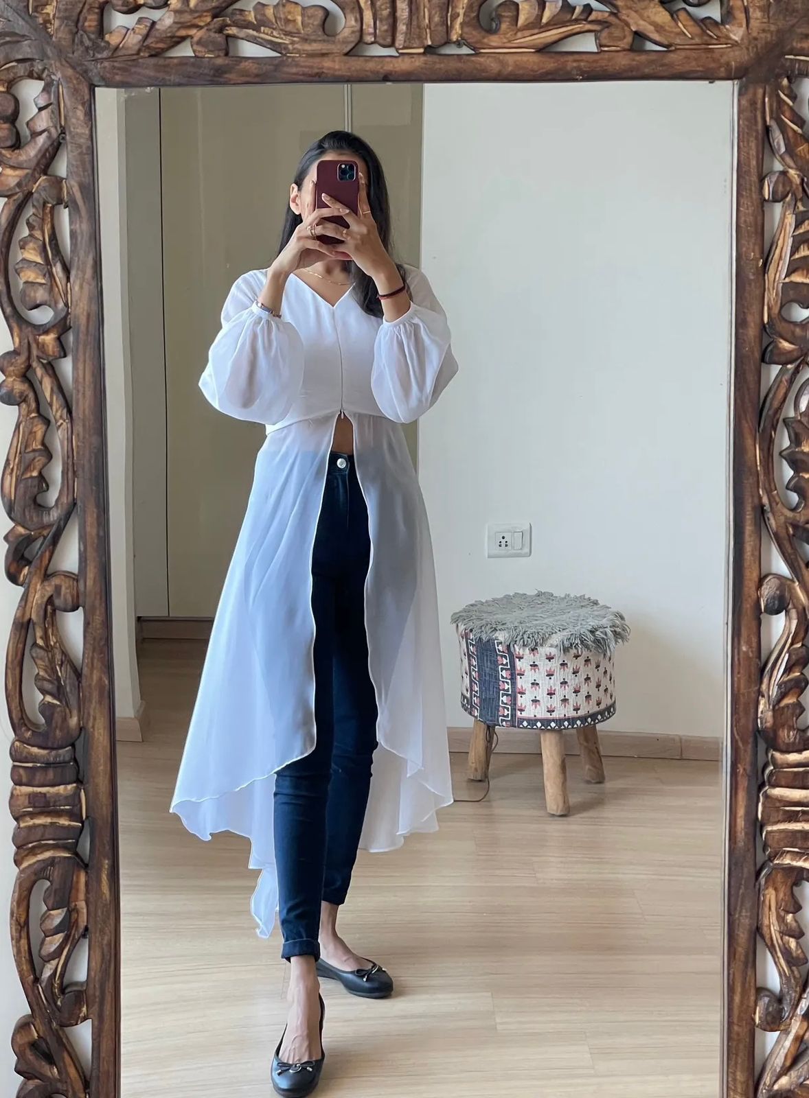 Sumshy Latest Beatuiful Faux Georgette Ladies Kurtis