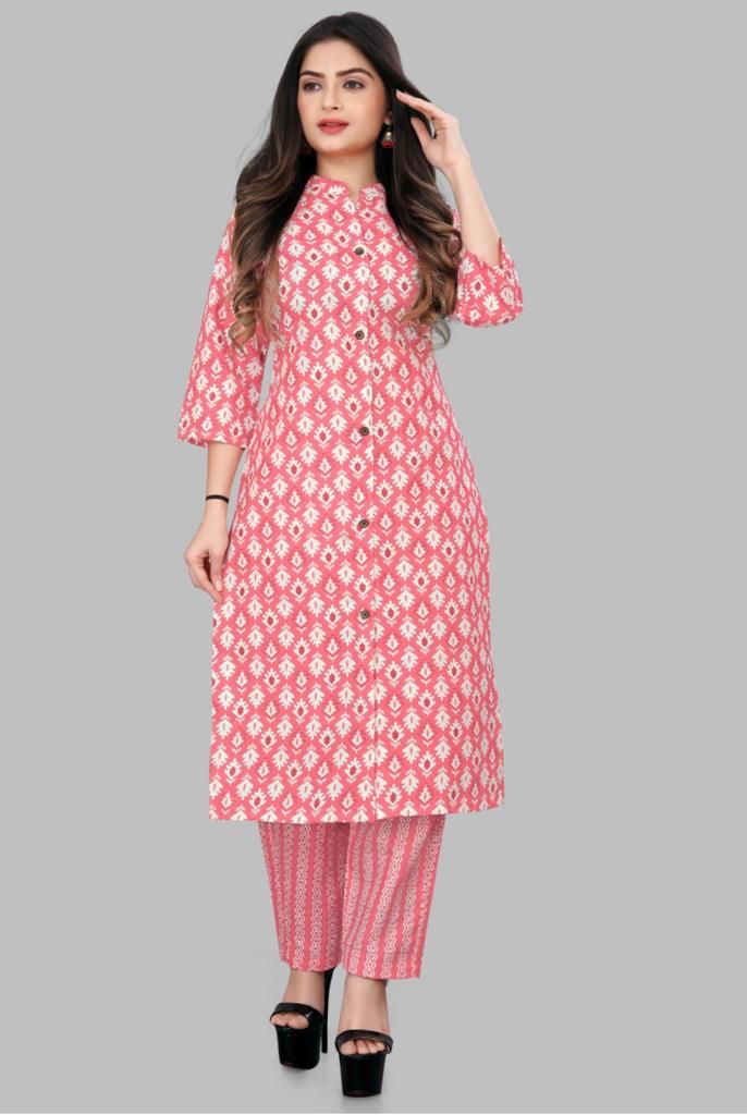 Sumshy Ladies Wear Digital Printed Rayon Kurti Pant