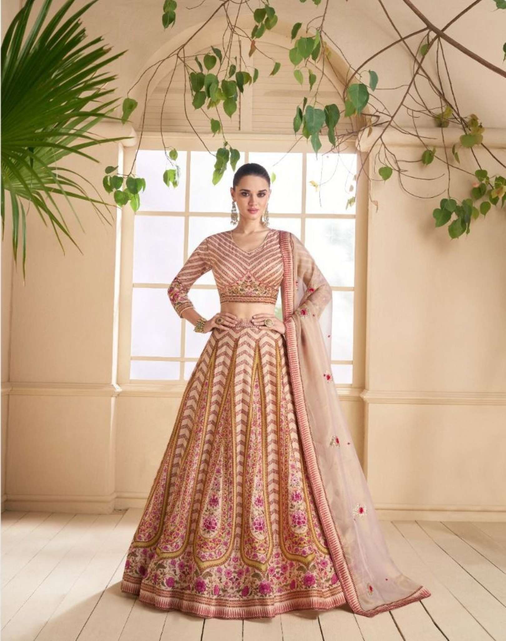 Sayuri Rangoli Wedding Wear Georgette Embroidered Lehenga Choli