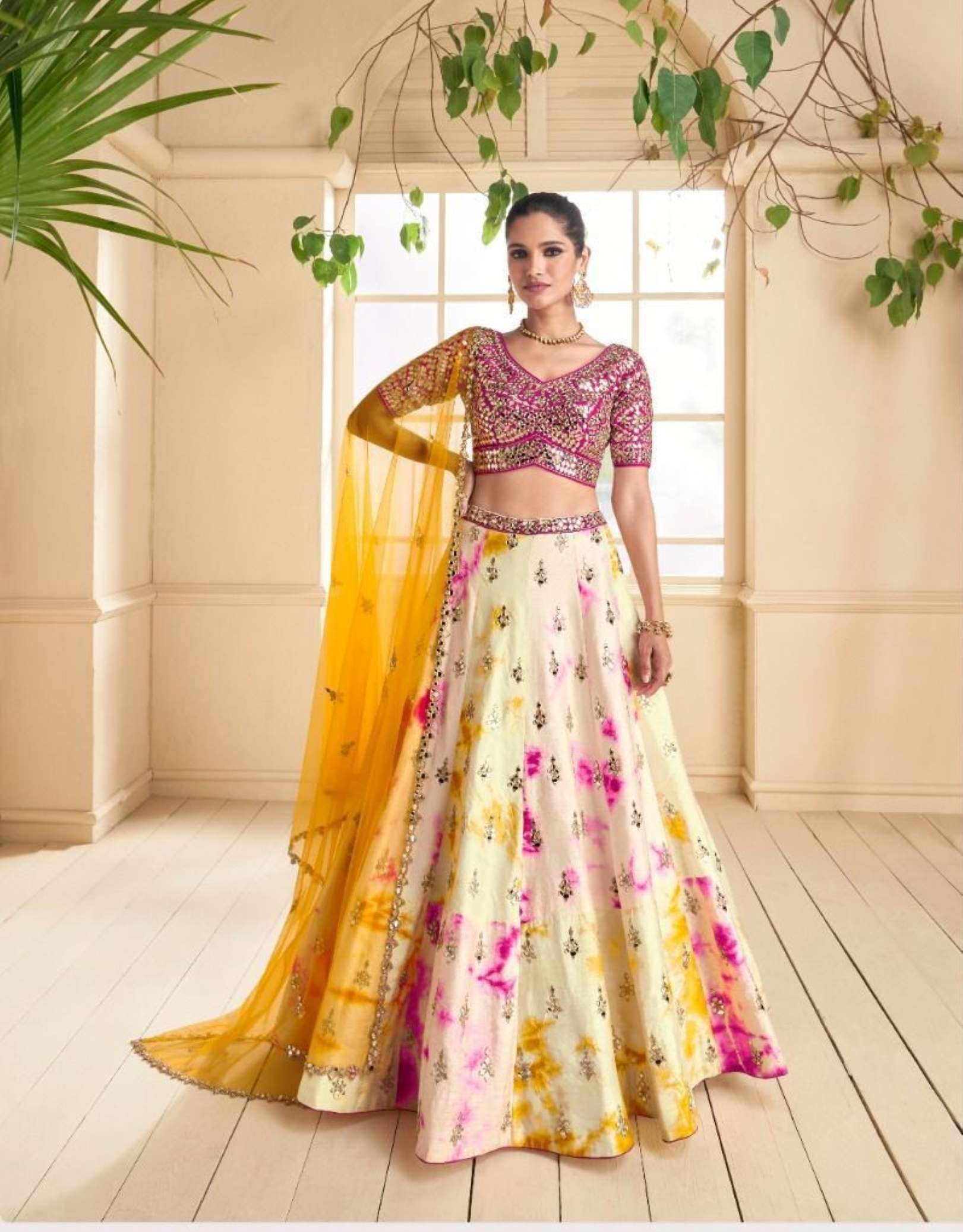 Sayuri Rangoli Wedding Wear Georgette Embroidered Lehenga Choli