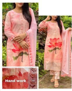 Sumshy Ruhaani Digital Printed Cotton Slub Readymade Dress