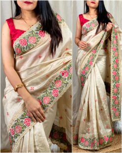 Sumshy Nandika Designer Party Wear Ruhani Silk Saree