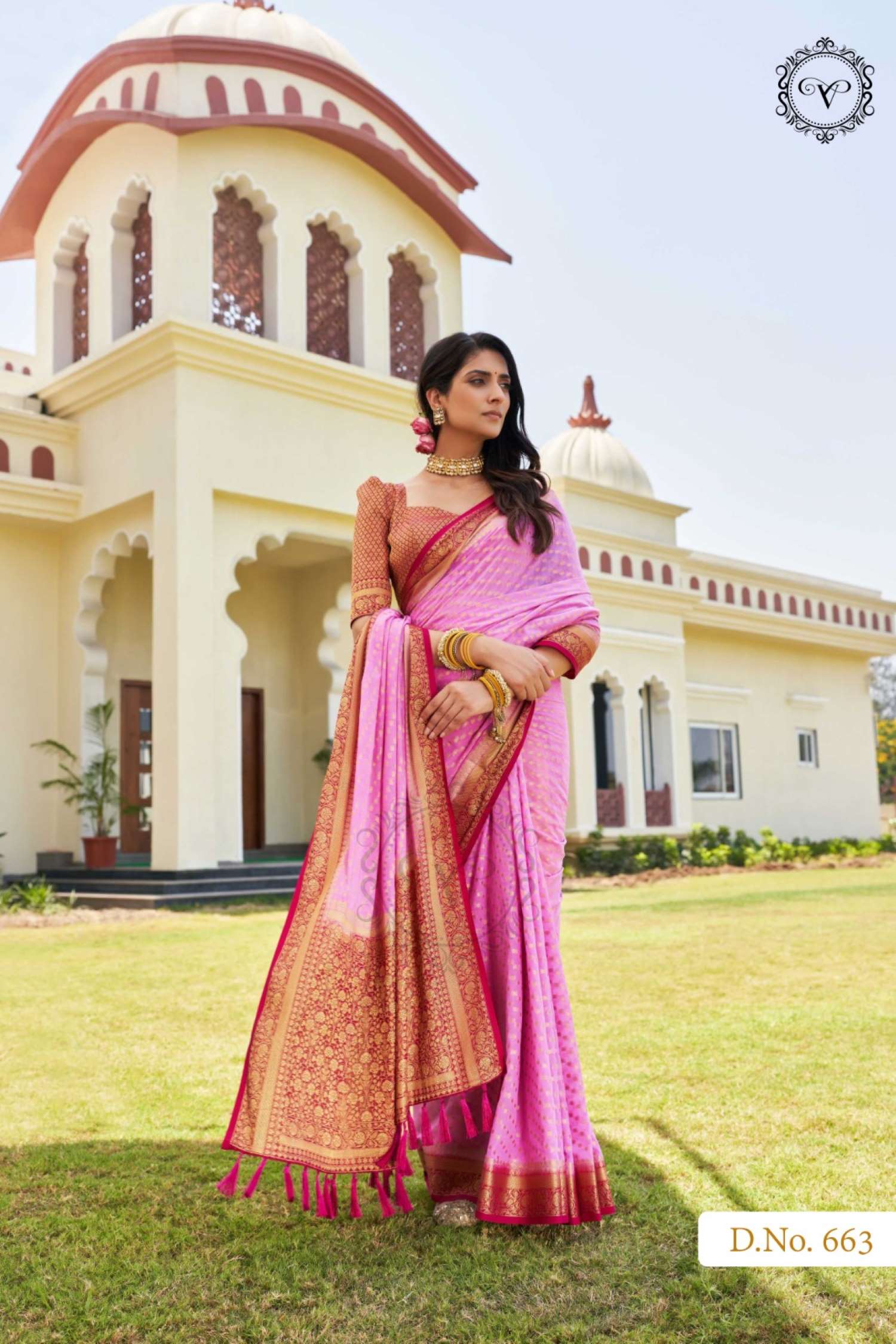 Sumshy Mohini Latest Designer Georgette Saree