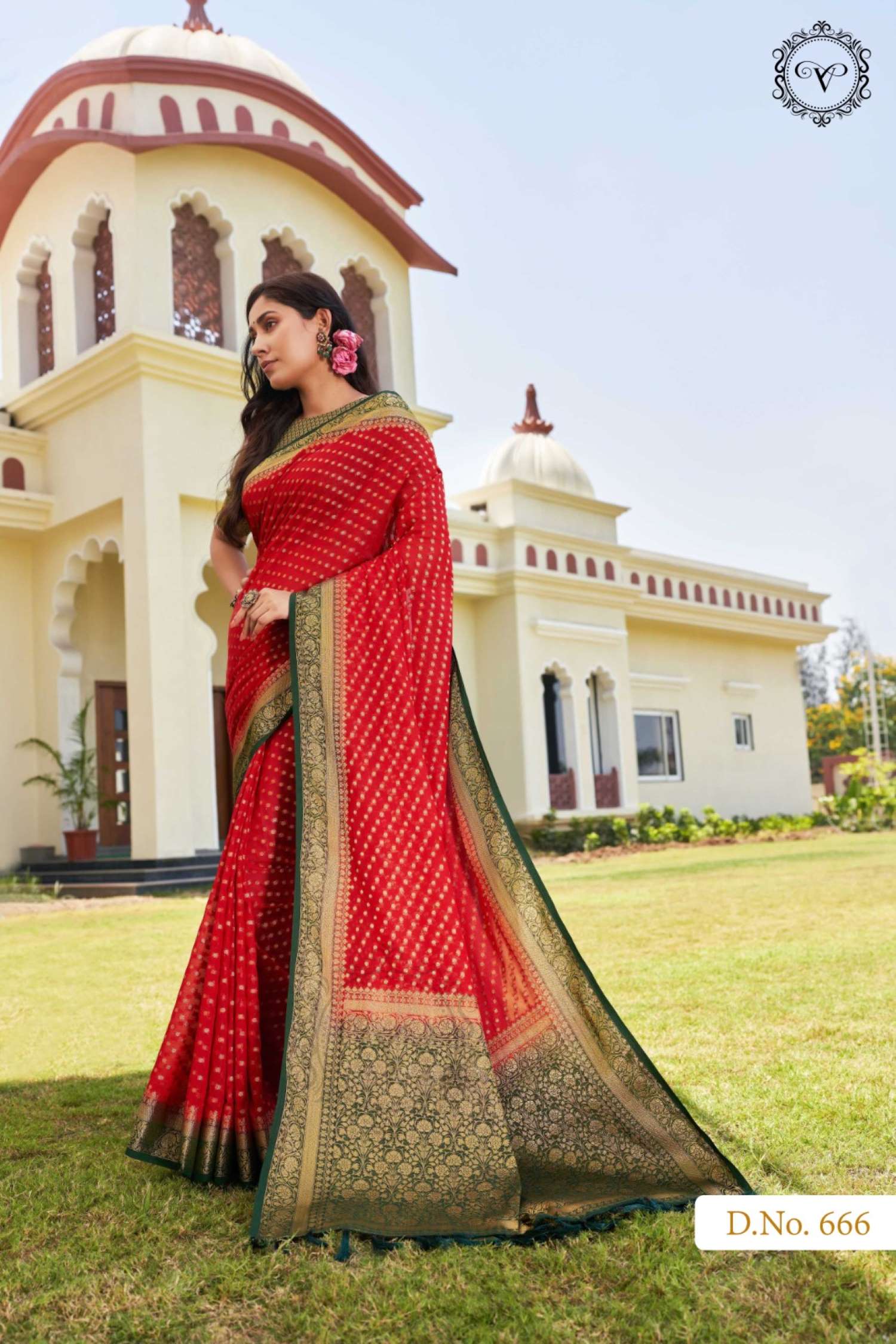 Sumshy Mohini Latest Designer Georgette Saree