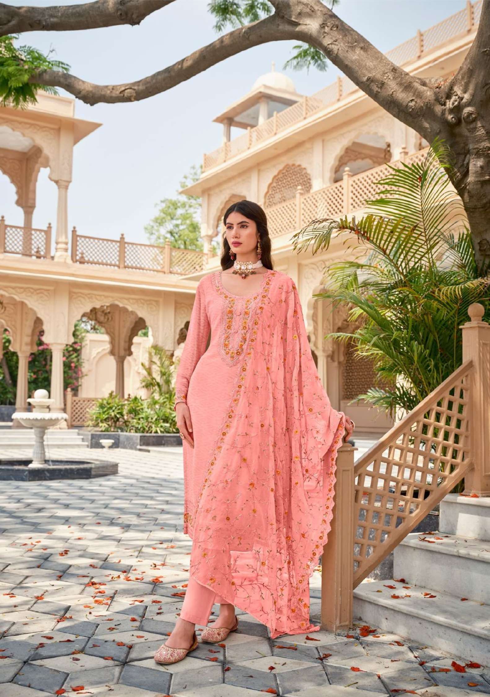 Sumshy Radha Designer Real Georgette Readymade Dress