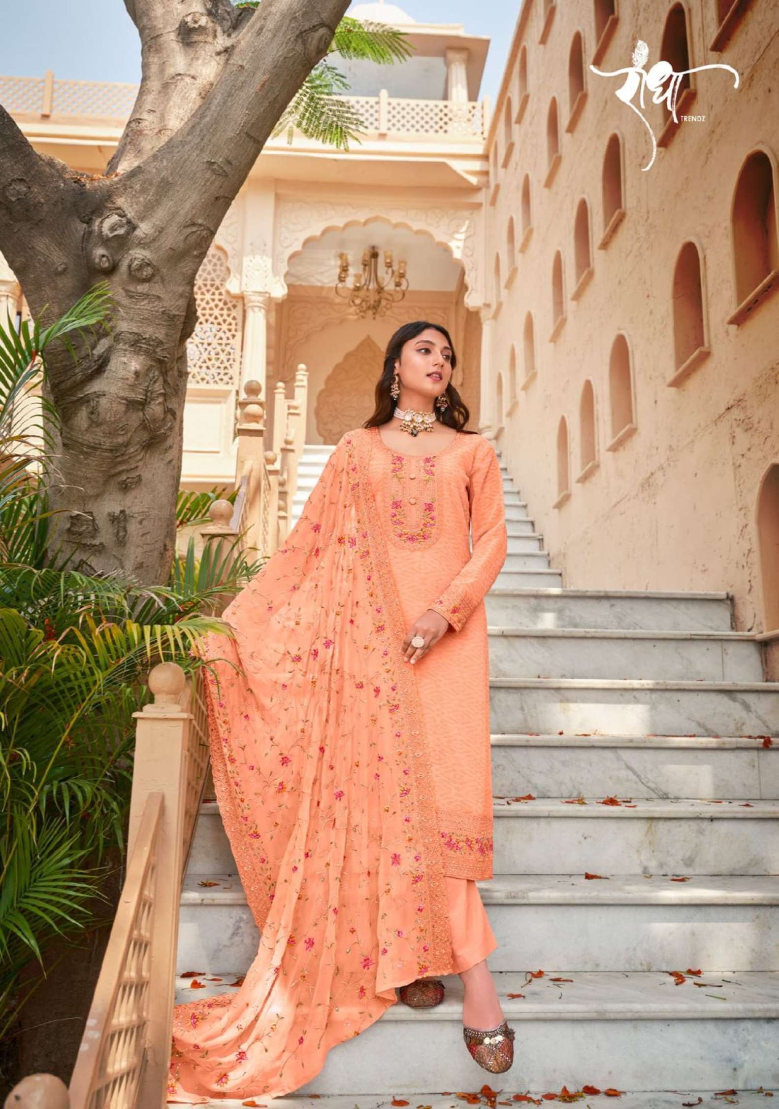 Sumshy Radha Designer Real Georgette Readymade Dress