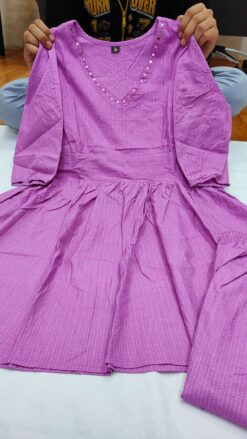 Sumshy Ladies Wear Cotton Katha Co-ord Set