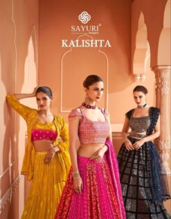 Sayuri Kalishta Embroidery Real Georgette Lehenga Choli