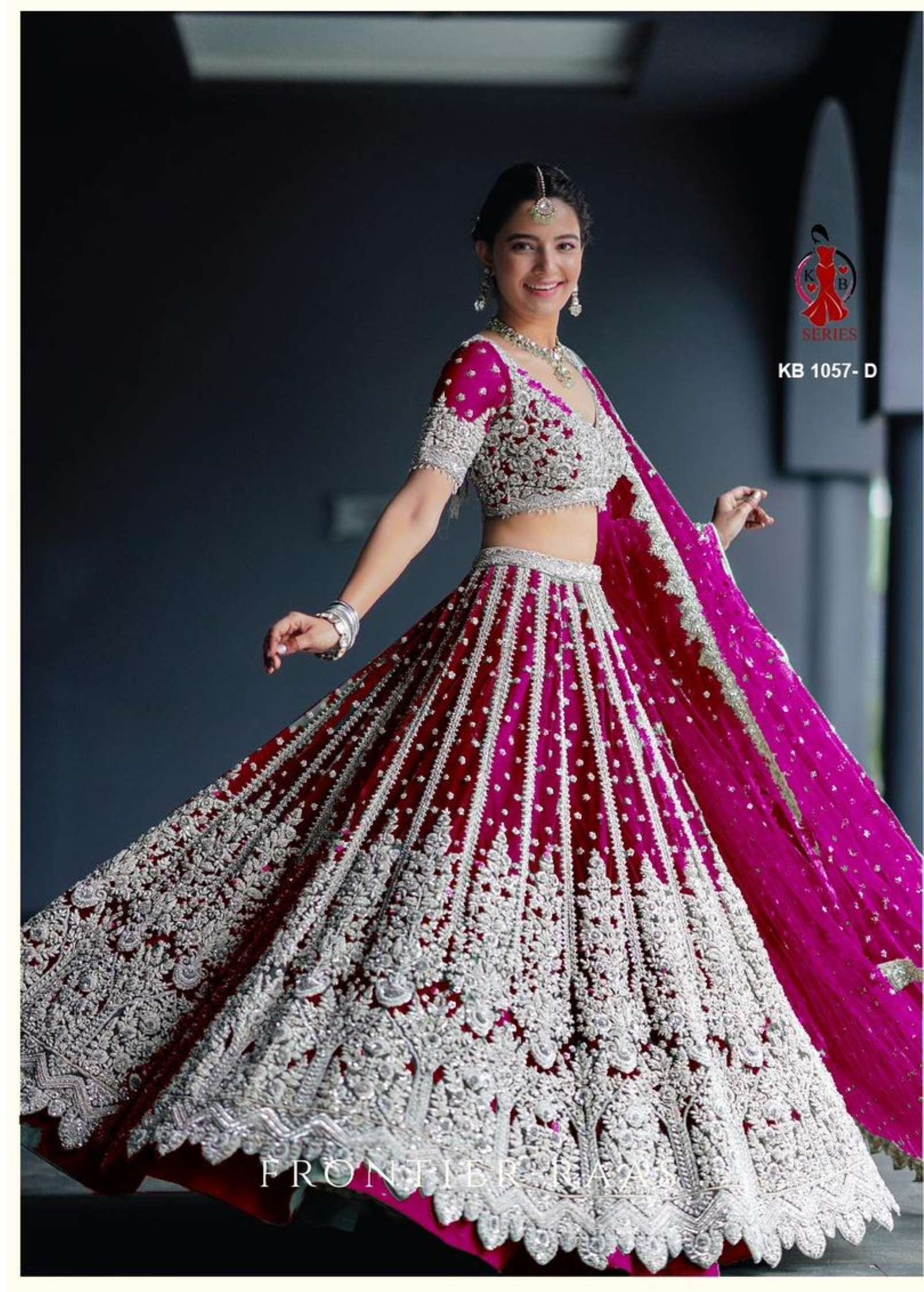 Sumshy Wedding Wear Heavy Butterfly Net Lehenga Choli