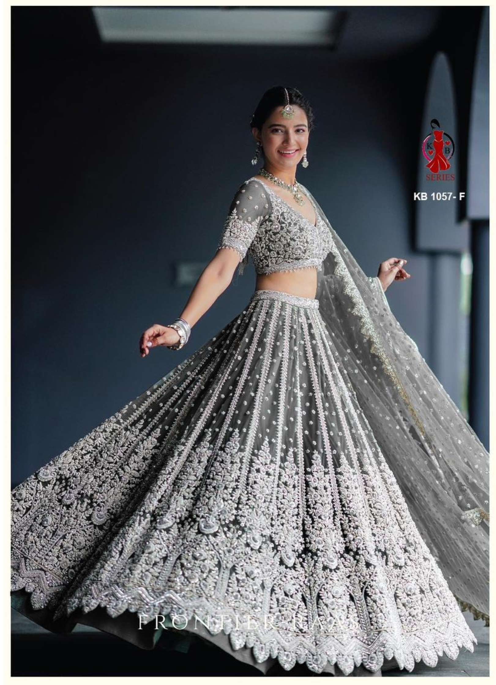 Sumshy Wedding Wear Heavy Butterfly Net Lehenga Choli
