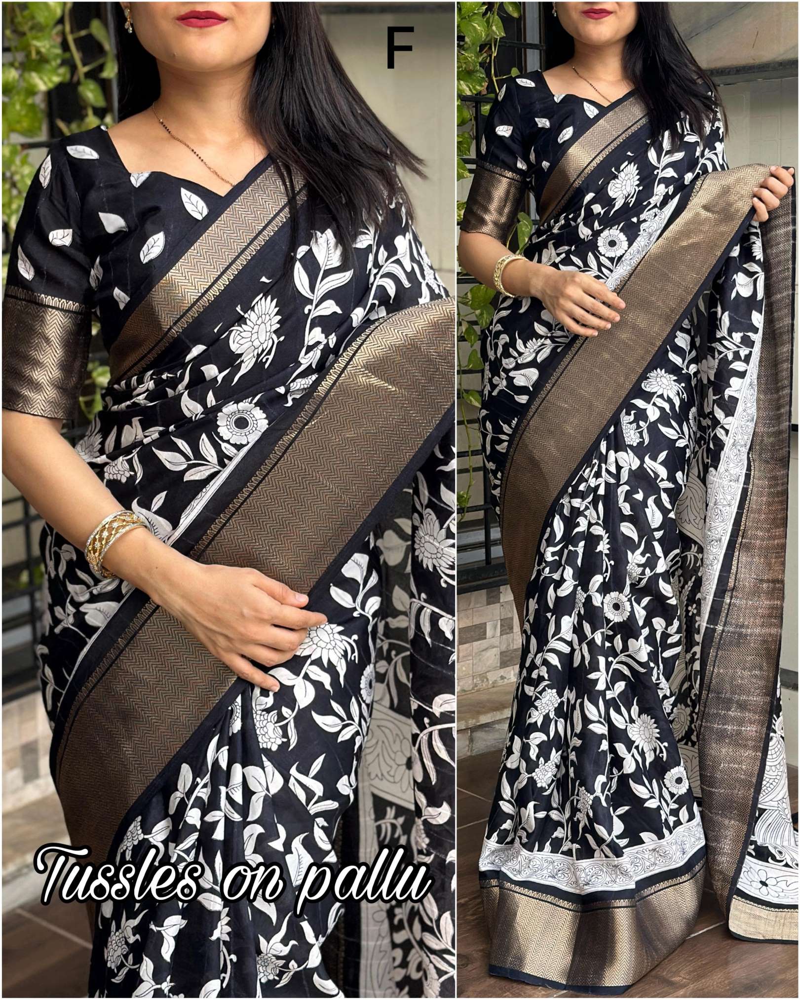 Sumshy Kadambari Muslin Cotton Printed Saree
