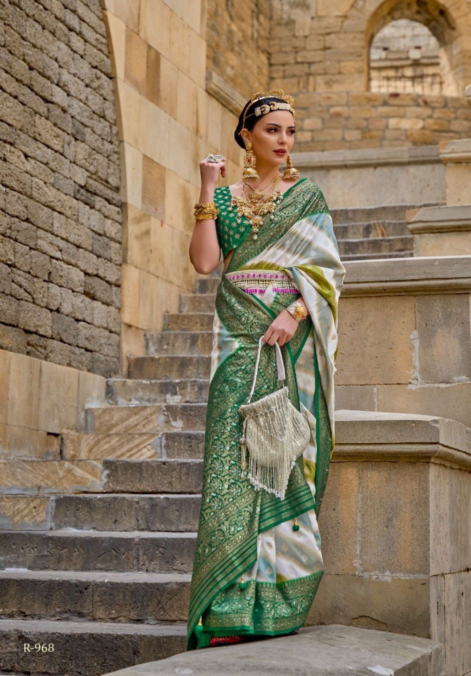 Rewaa Florance Superior V.P. Silk Printed Designer Sarees