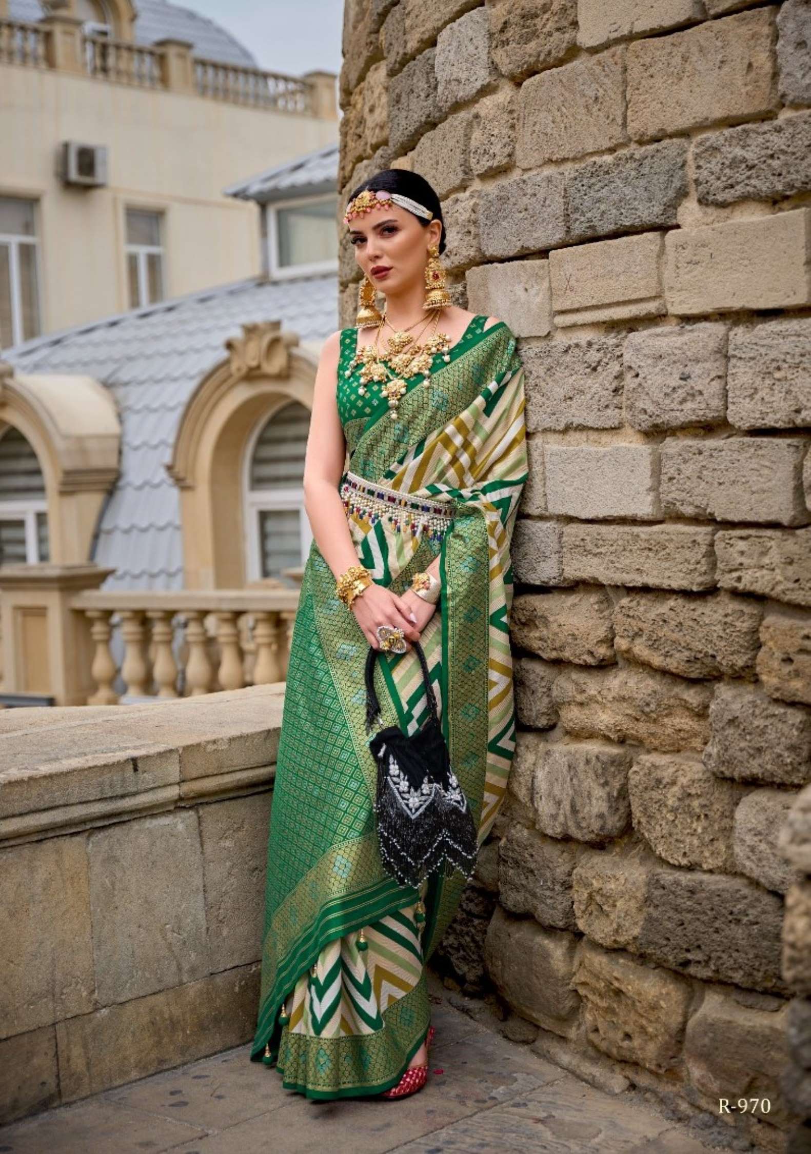 Rewaa Florance Superior V.P. Silk Printed Designer Sarees