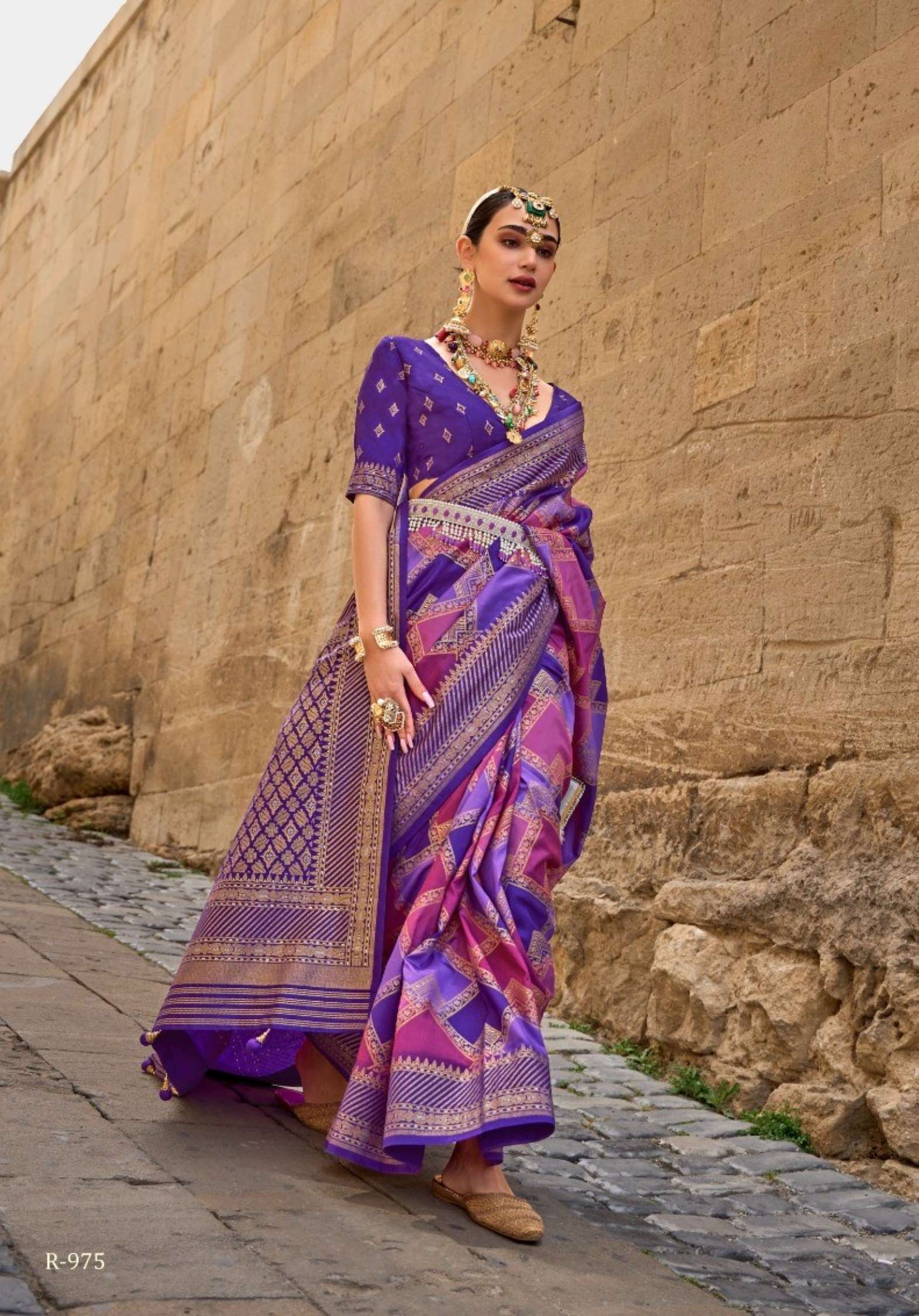 Rewaa Florance Superior V.P. Silk Printed Designer Sarees
