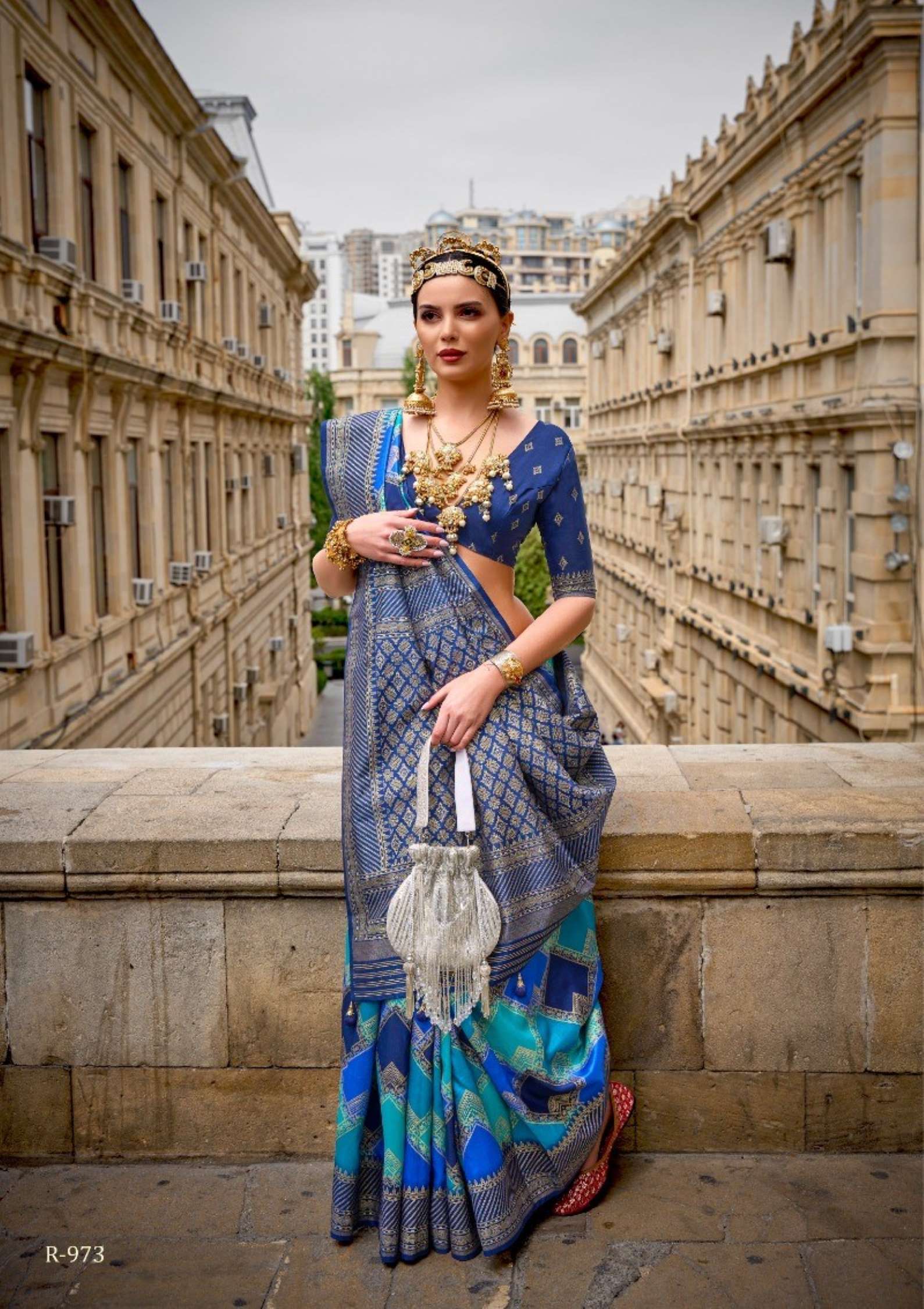 Rewaa Florance Superior V.P. Silk Printed Designer Sarees