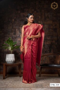 Sumshy Wedding Wear Kanjivaram Silk Sarees