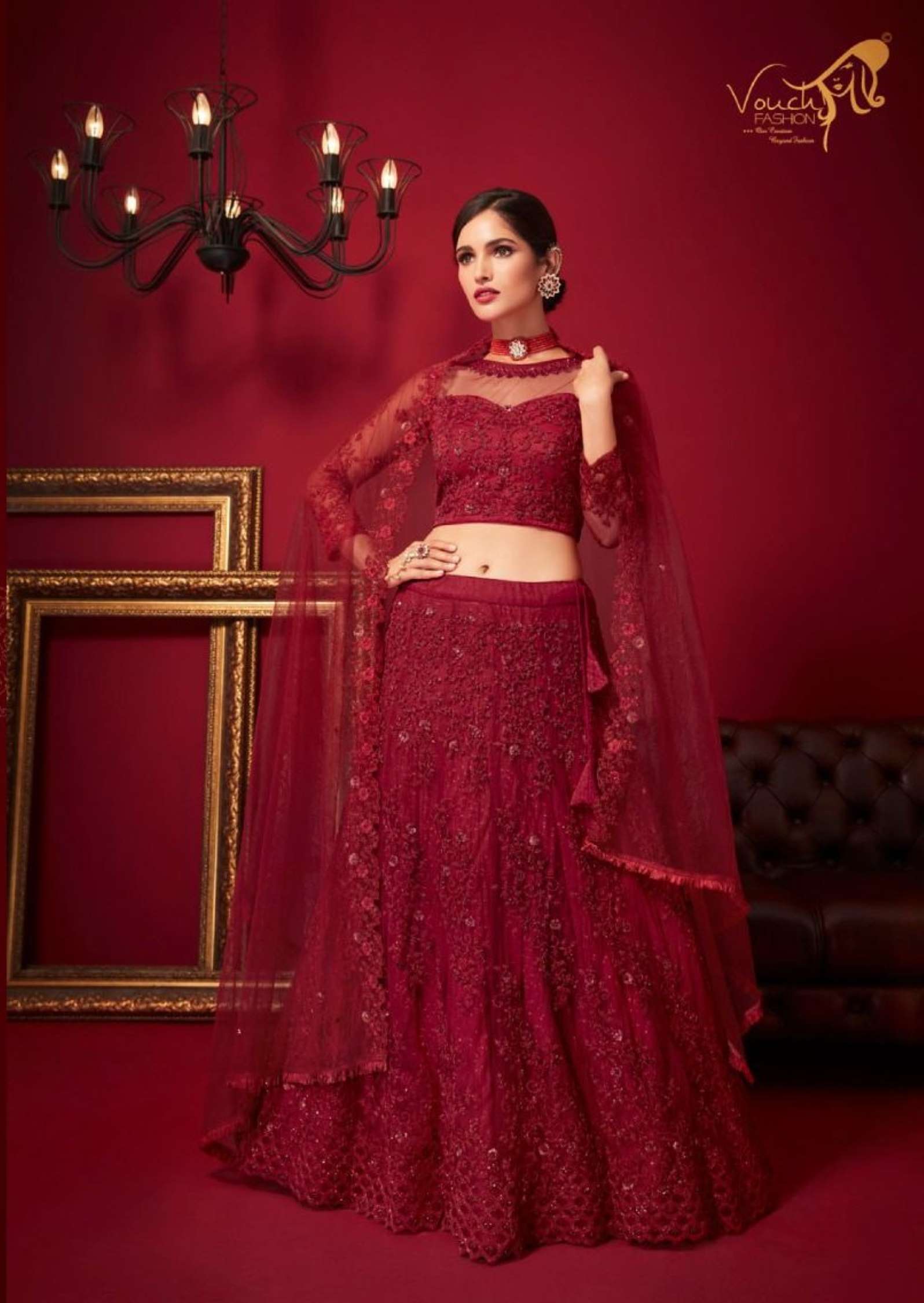 Sumshy Wedding Wear Heavy Net With Silk Lehenga Choli