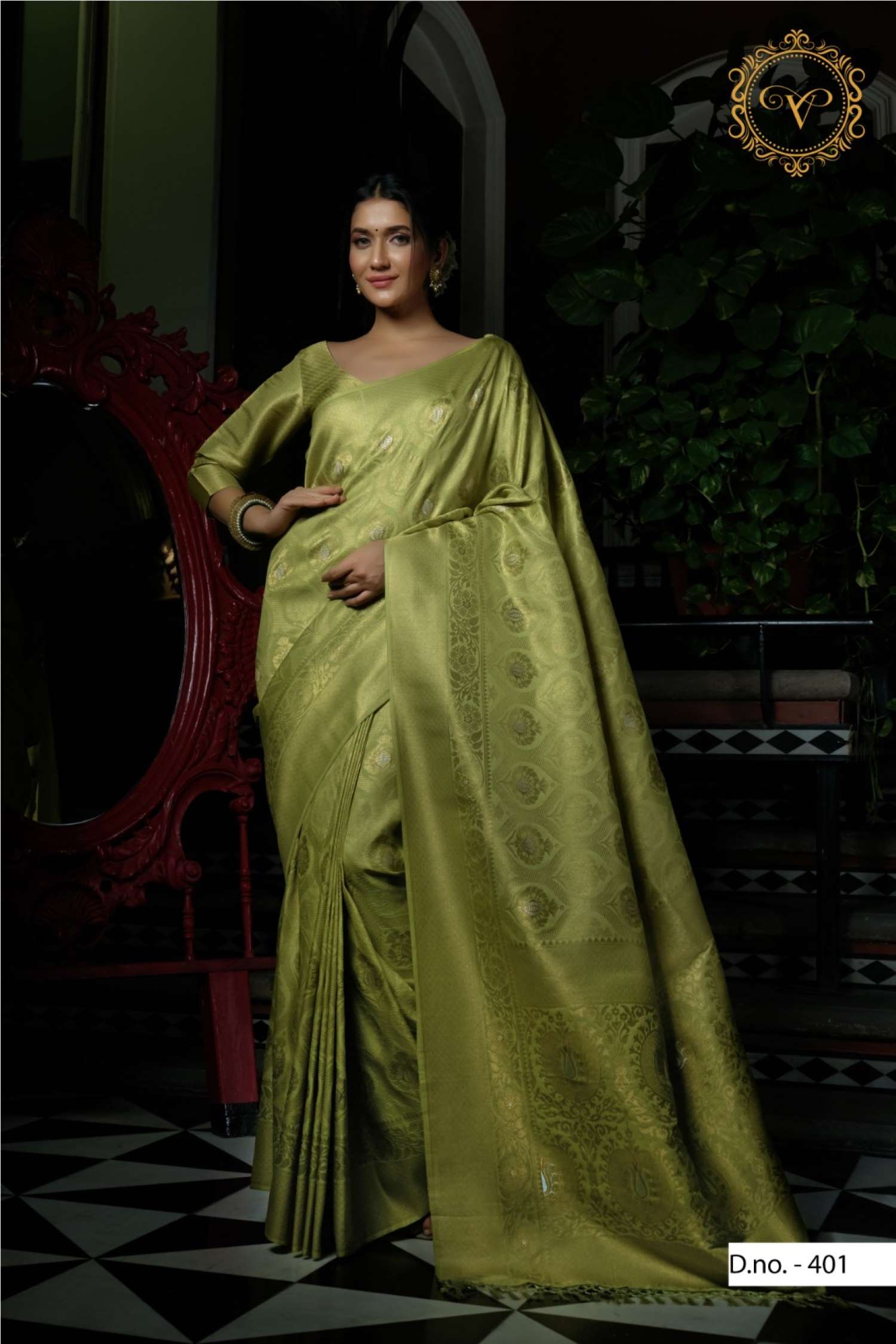 Sumshy Anamika Zari Weaving Kanjivaram Silk Sarees