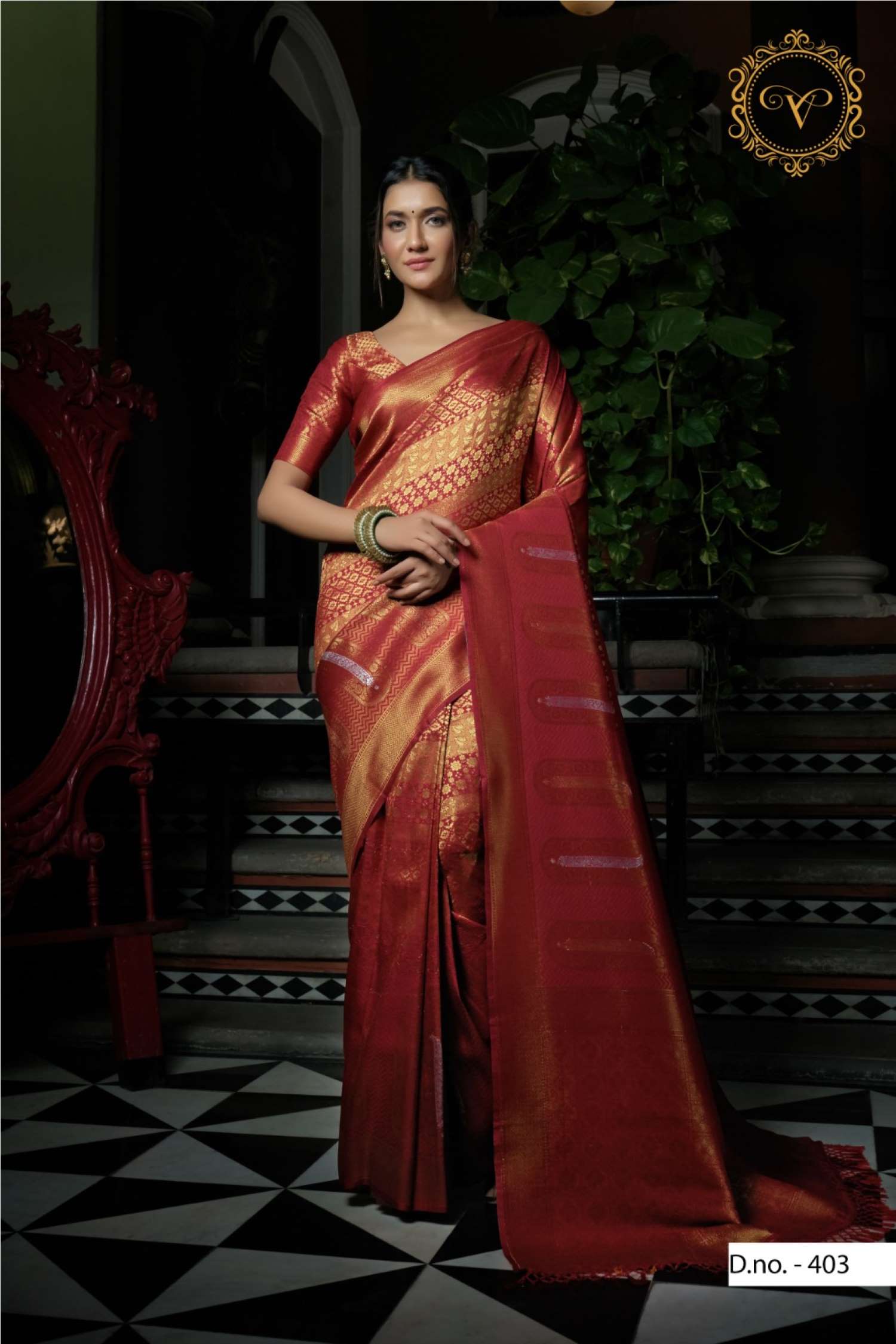 Sumshy Anamika Zari Weaving Kanjivaram Silk Sarees