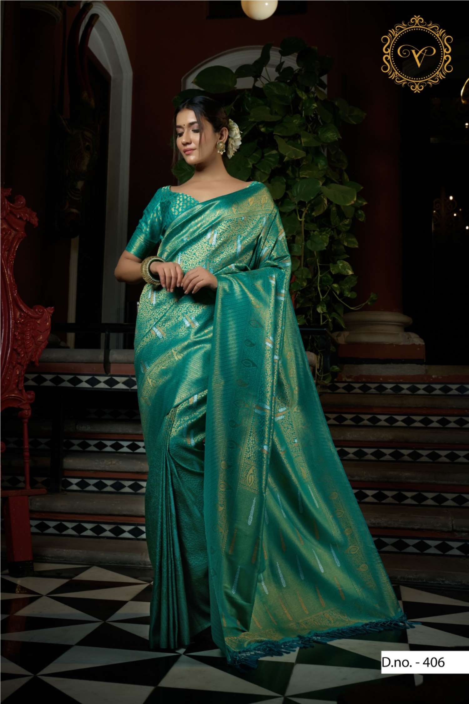 Sumshy Anamika Zari Weaving Kanjivaram Silk Sarees
