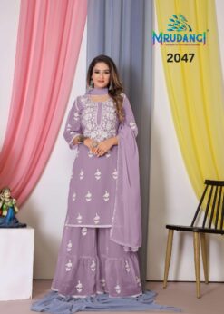Mrudangi Noor Bamberg Georgette Readymade Dress