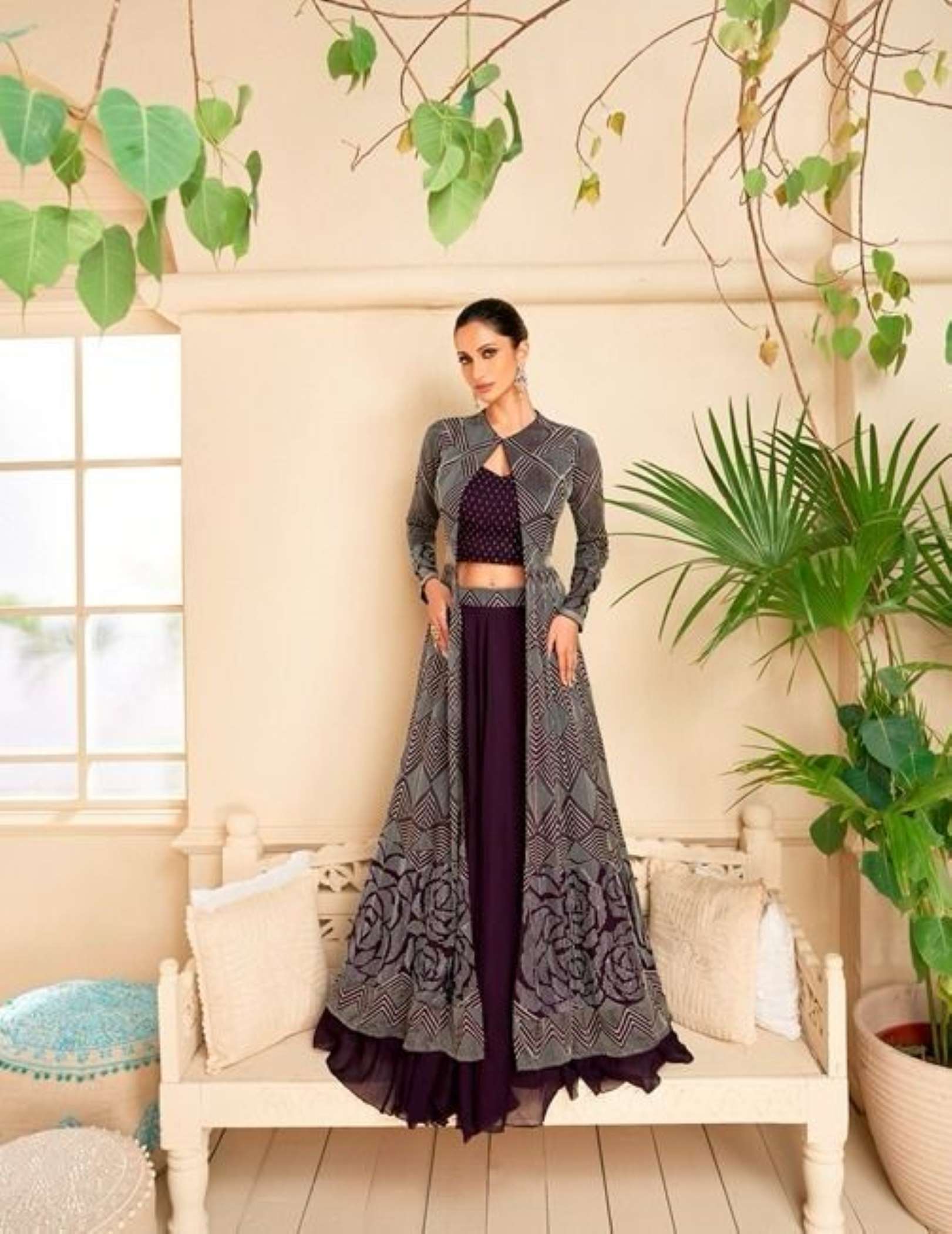 Sayuri Vasansi Silk Real Georgette Readymade Dress