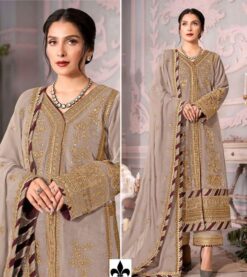 Sumshy Heavy Georgette With Embroidery Work Dress Material