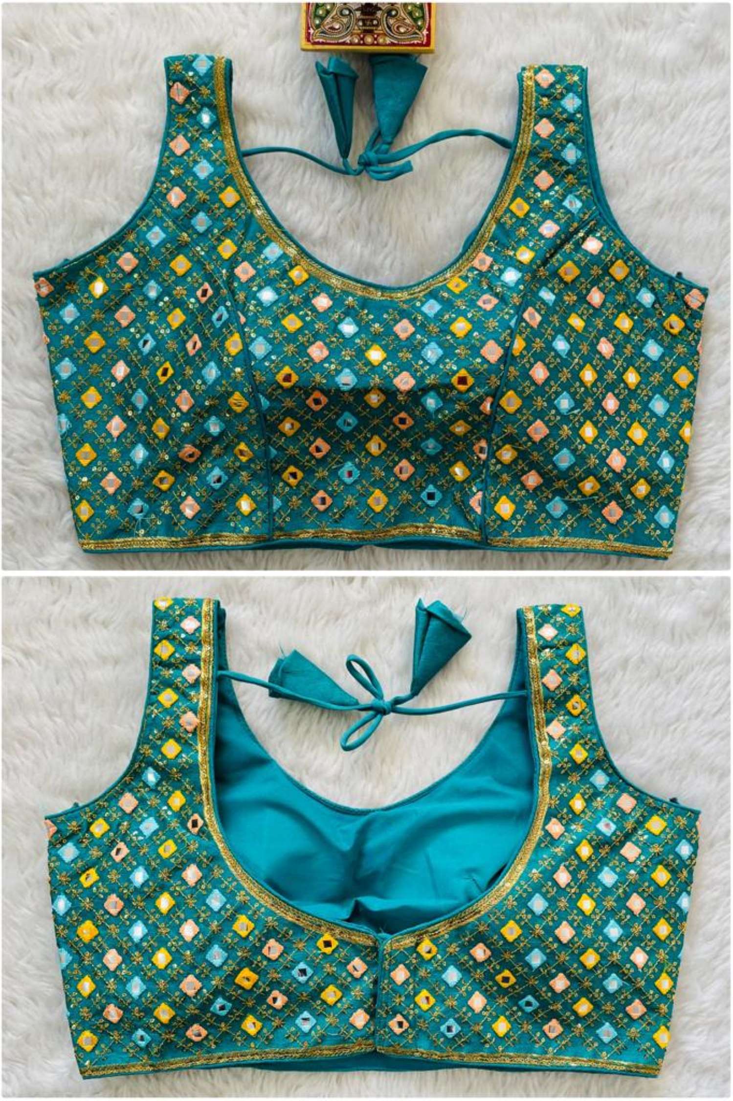 Sumshy Ladies Wear Heavy Phantom Silk Designer Blouse