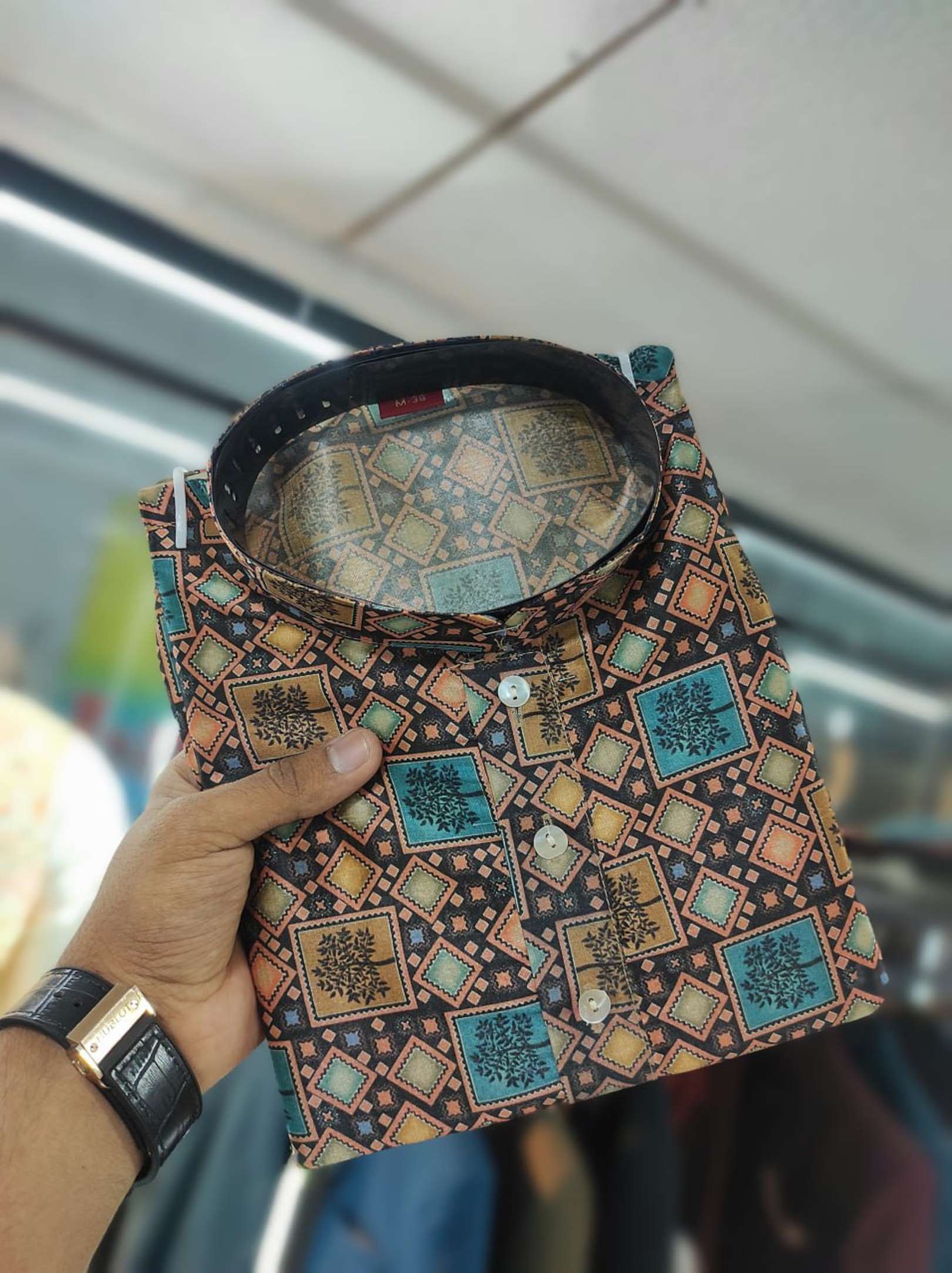 Sumshy Wedding Wear Printed Silk Mens Kurta Pajama