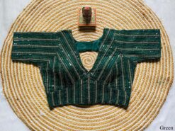 Sumshy Sabyasachi Sequence Faux Georgette Blouse