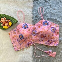 Sumshy Noodles Strips Heavy Chinon Silk Western Blouse