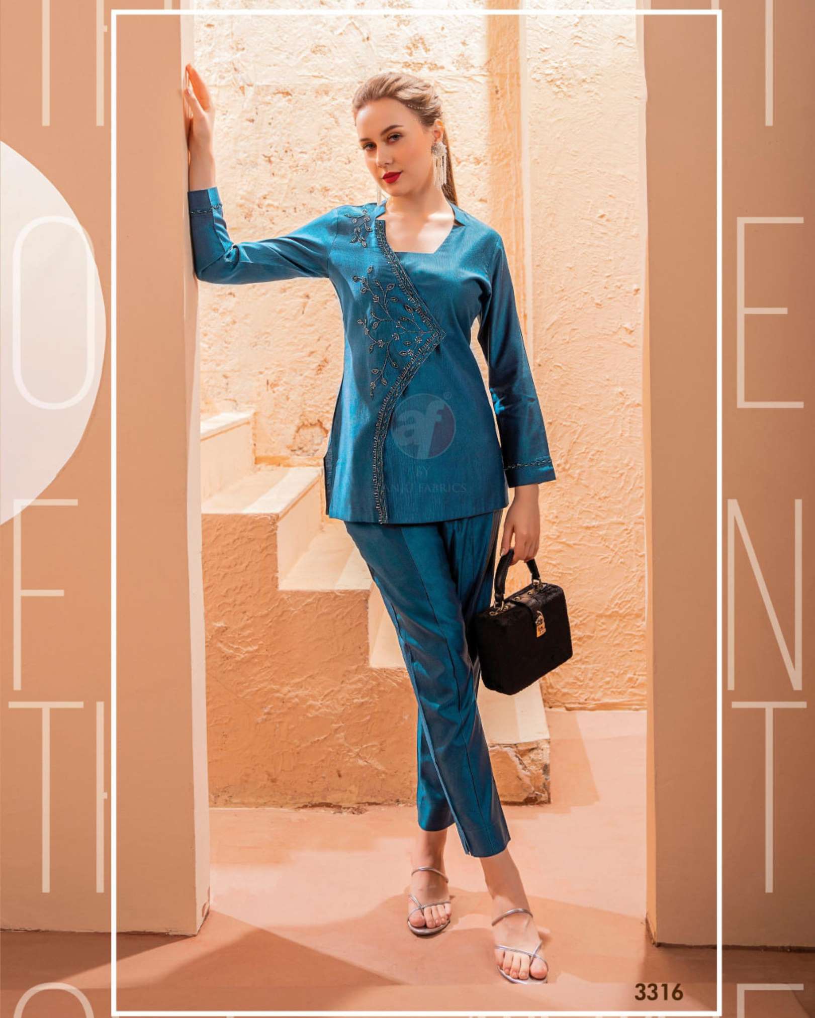 Sumshy Showy Vol 2 Viscose Nylon Indo Western Dress