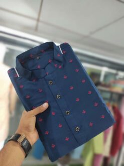 Sumshy Butti Weaving Viscose Mens Kurta Pajama