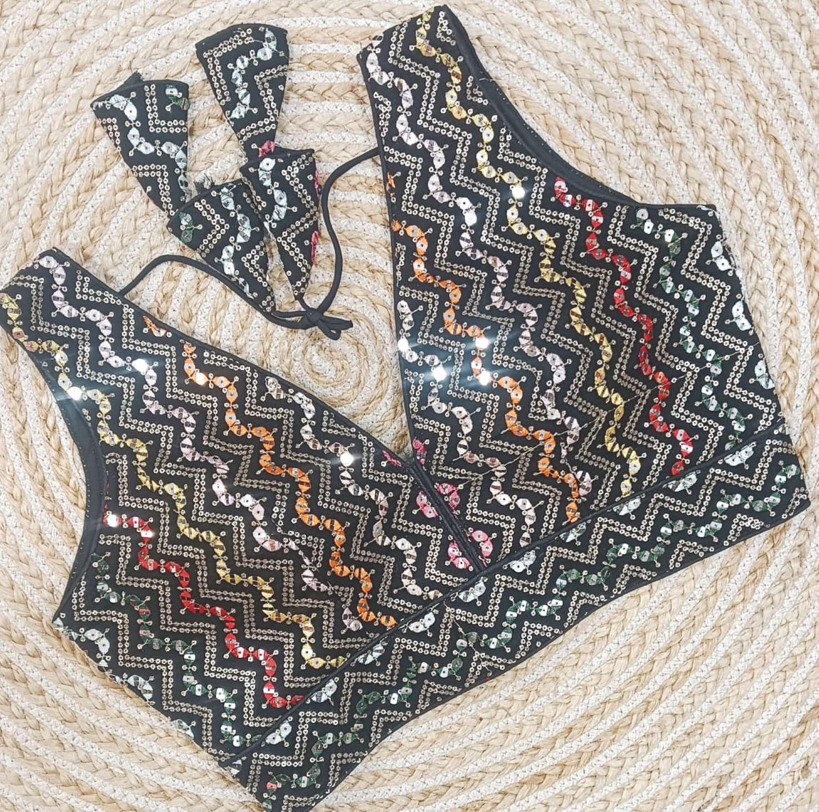 Sumshy Bollywood Big Size Multi Georgette Blouse