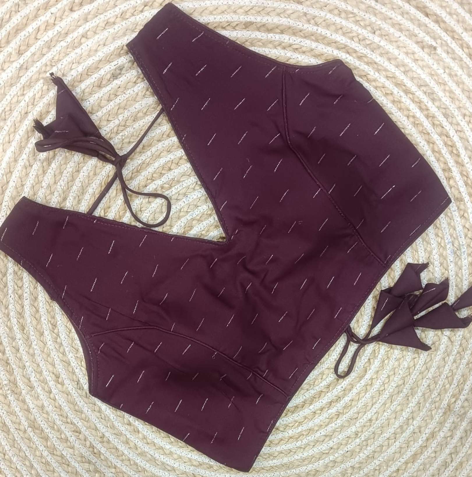 Sumshy Bigger Size Embroidery Leon Cotton Blouse Online