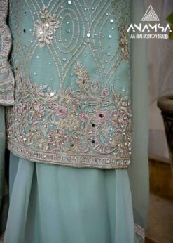 Sumshy Anamsa Wedding Wear Georgette Dress Material