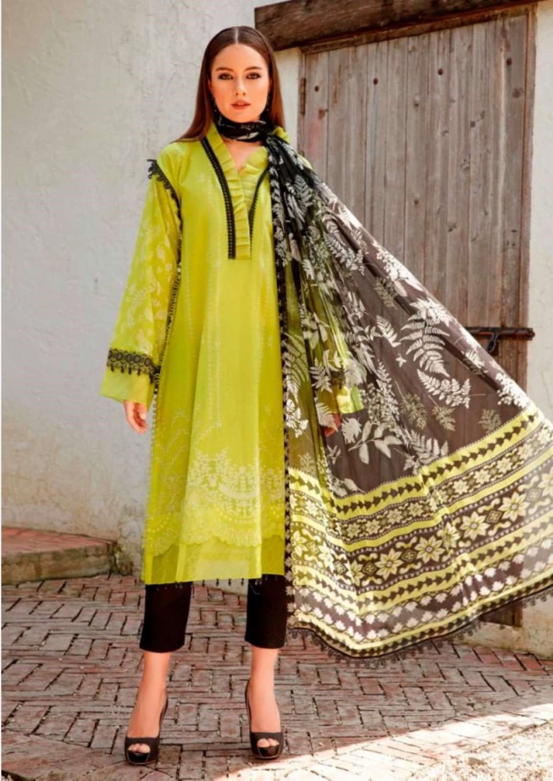 Sumshy Taj Maria Fancy Cotton Print Dress Material